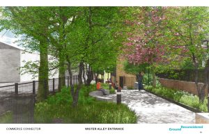 Wister Alley Entrance